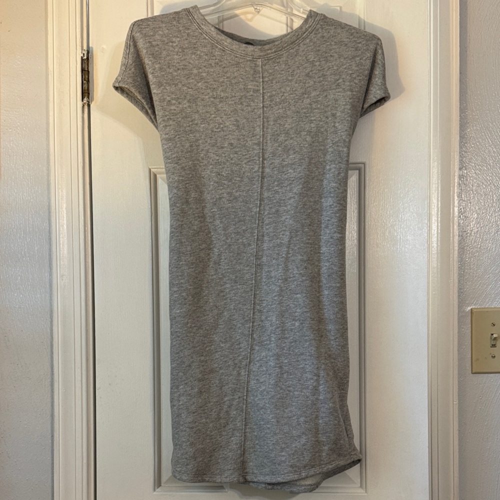 Athleta Heather Gray Knit Dress